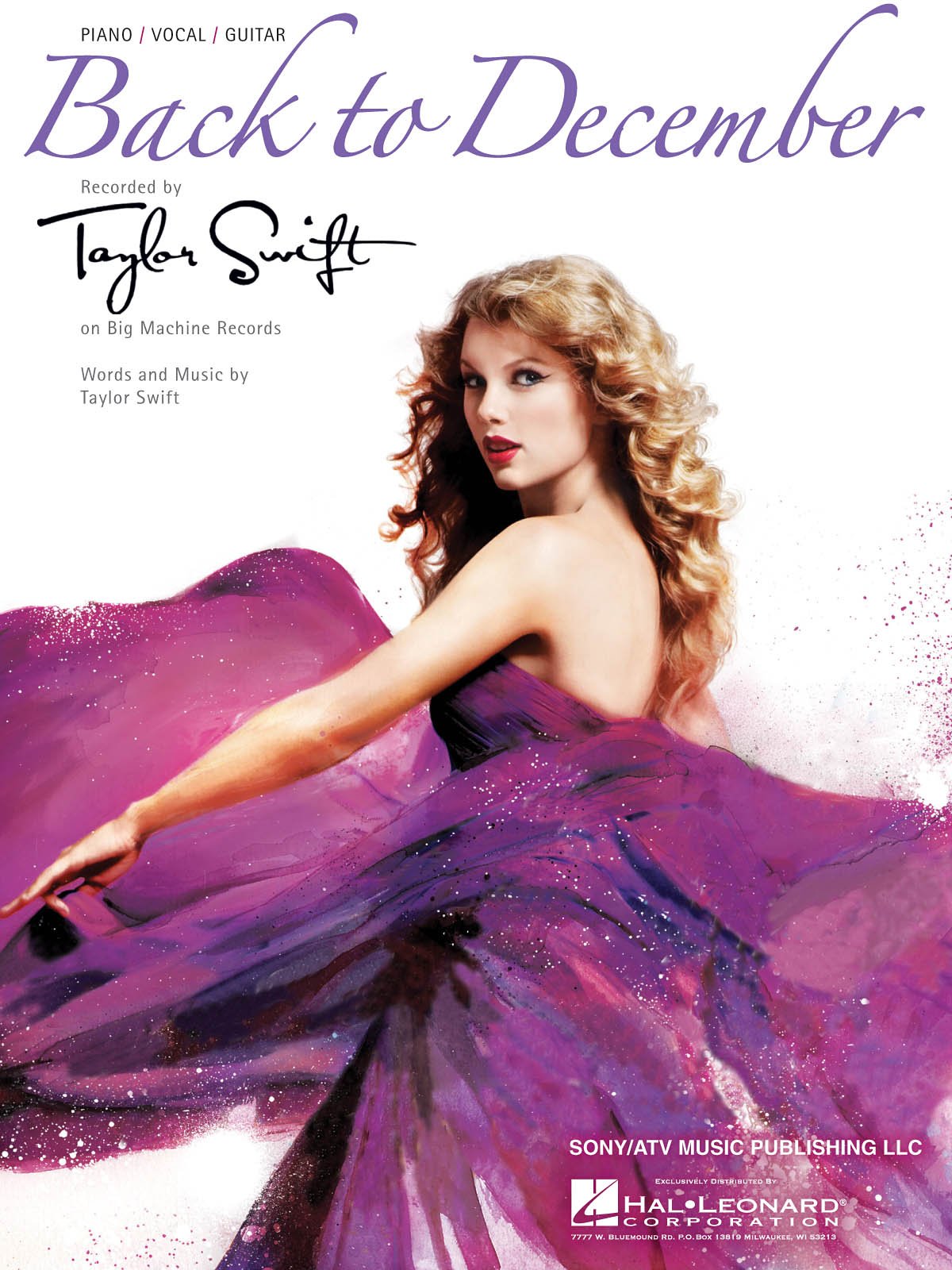 Back to December: Taylor Swift: 0884088559618: Amazon.com: Books
